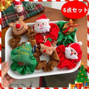 ベビーヘアクリップ ヘアゴム クリスマスセット クリスマスヘア